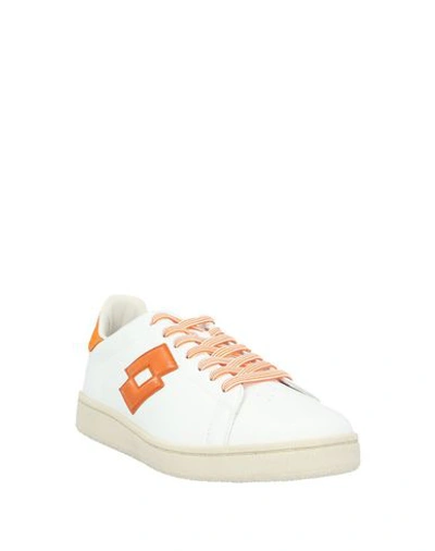 Shop Lotto Leggenda Sneakers In Orange