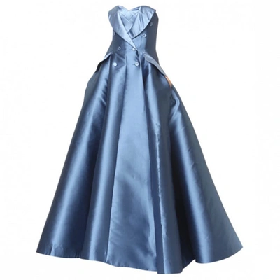 Pre-owned Alexis Mabille Blue Dress