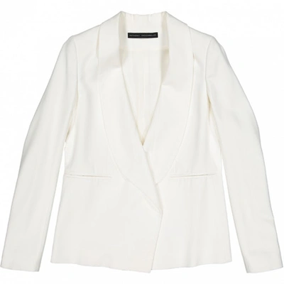 Pre-owned Anthony Vaccarello White Jacket