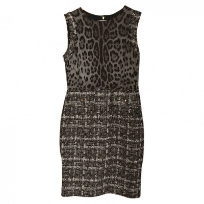 Pre-owned Dolce & Gabbana Dress In Grey
