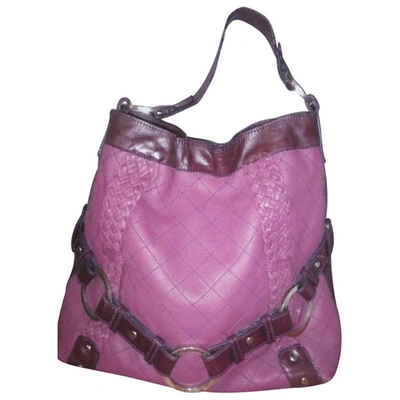 Bottega Veneta Point - Pre-owned Women's Leather Handbag - Pink - One Size