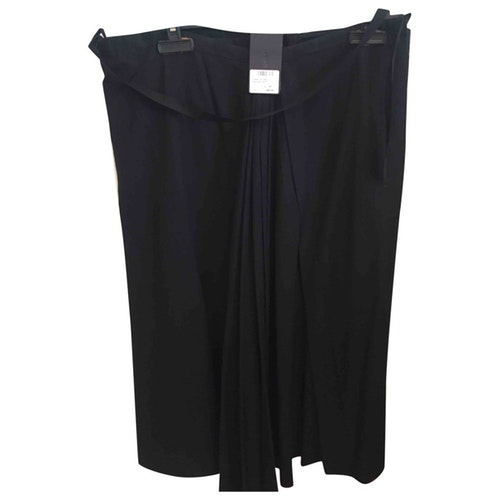 Prada Black Cotton Skirt | ModeSens