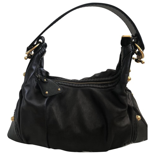 Gucci Black Leather Handbag | ModeSens