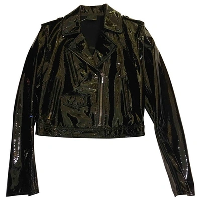 Pre-owned Fendi Black Leather Leather Jacket