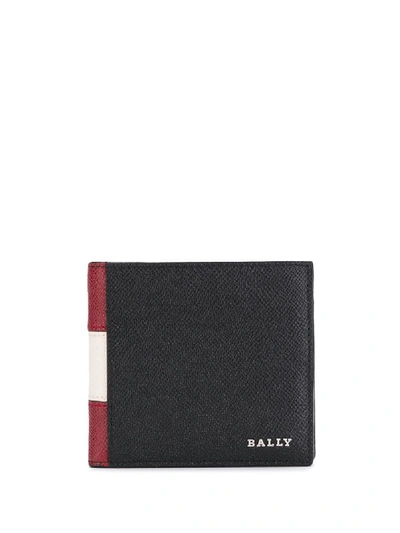 Shop Bally Teisel Bi-fold Wallet In Black