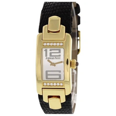 Pre-owned Audemars Piguet Black Yellow Gold Watches