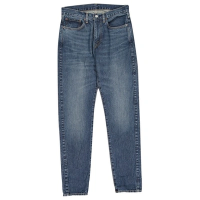 Pre-owned Sacai Blue Cotton Jeans