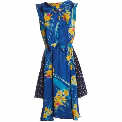 Pre-owned Vetements Multicolour Silk Dress