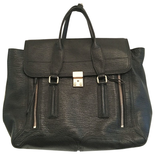 3.1 Phillip Lim Pashli Black Leather Handbag | ModeSens