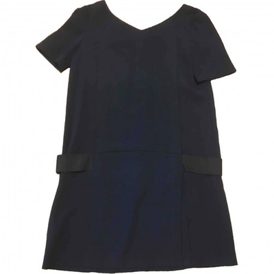 Pre-owned The Kooples Mini Dress In Blue