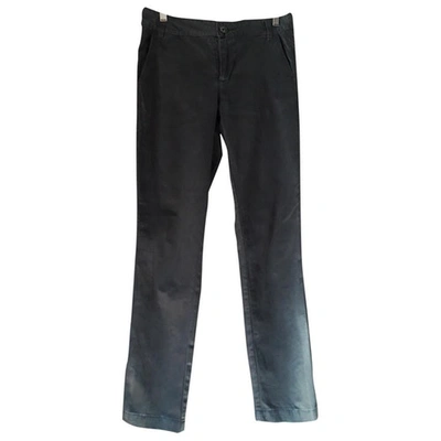 Pre-owned Zadig & Voltaire Chino Pants In Black