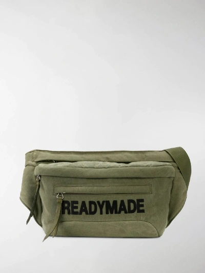 Shop Readymade Logo Belt Bag In Green