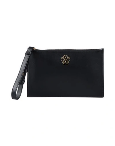 Shop Roberto Cavalli Handbags In Black
