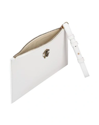 Shop Roberto Cavalli Handbags In White