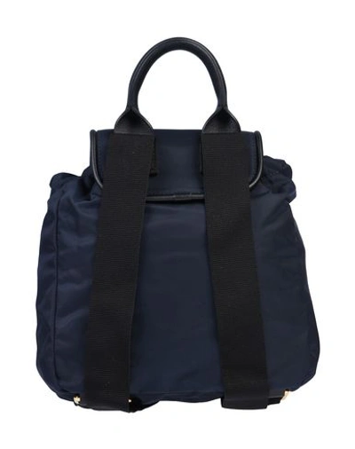 Shop Marni Backpacks In Dark Blue
