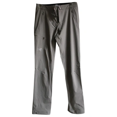 Pre-owned Arc'teryx Beige Trousers