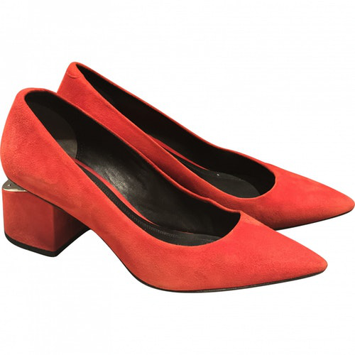 alexander wang red heels