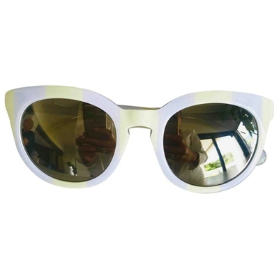 Pre-owned Dolce & Gabbana Yellow Sunglasses