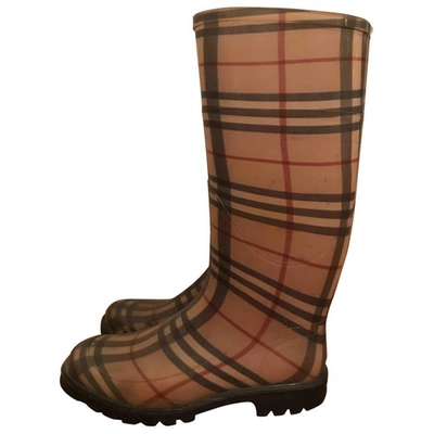Pre-owned Burberry Multicolour Boots