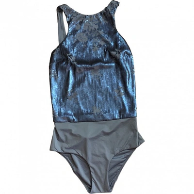 Pre-owned La Perla Blue Lycra Swimwear