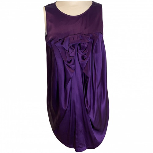 see by chloe purple dress