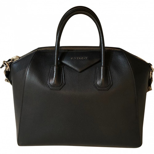 Givenchy Antigona Black Leather Handbag | ModeSens