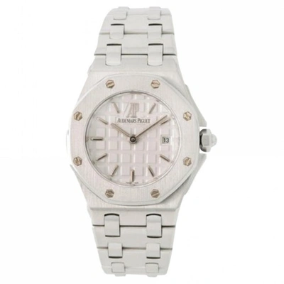 Pre-owned Audemars Piguet Royal Oak Lady Silver Steel Watches