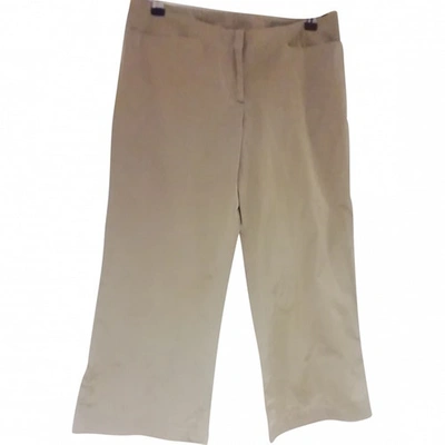 Pre-owned Allegri Short Pants In Beige