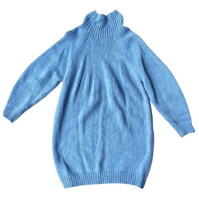 Pre-owned Aganovich Blue Wool Knitwear