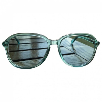 Pre-owned Gucci Green Plastic Sunglasses
