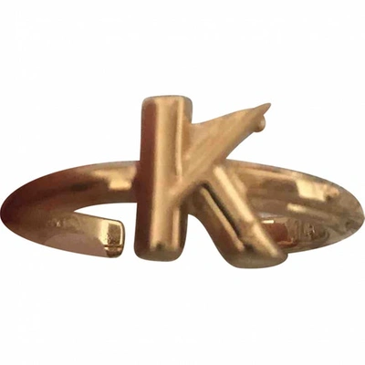 Alphabet lv&me ring Louis Vuitton Gold size 50 EU in Gold plated
