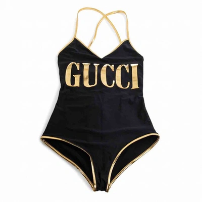 Pre-owned Gucci Black Swimwear