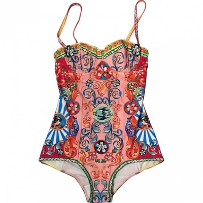 Pre-owned Dolce & Gabbana Multicolour Swimwear