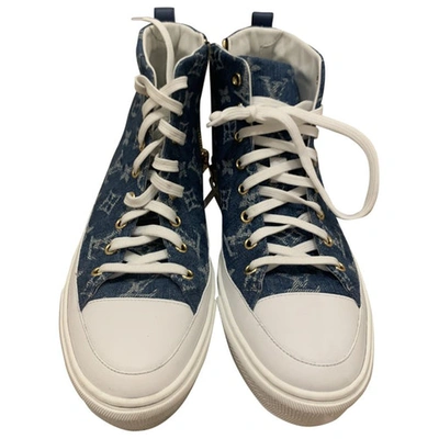 Louis Vuitton - Authenticated Stellar Trainer - Cloth Blue for Women, Very Good Condition