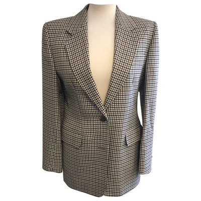 Pre-owned Aquascutum Wool Jacket