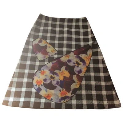 Pre-owned Christopher Kane Wool Skirt