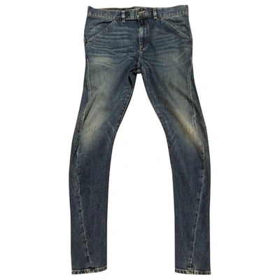 Pre-owned 6397 Blue Cotton - Elasthane Jeans