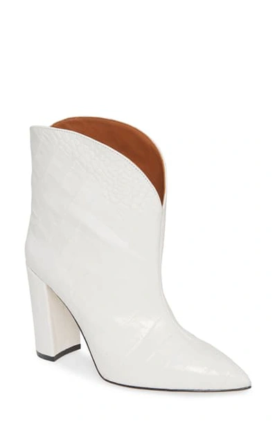 Shop Paris Texas Ankle Bootie In Natural Leather