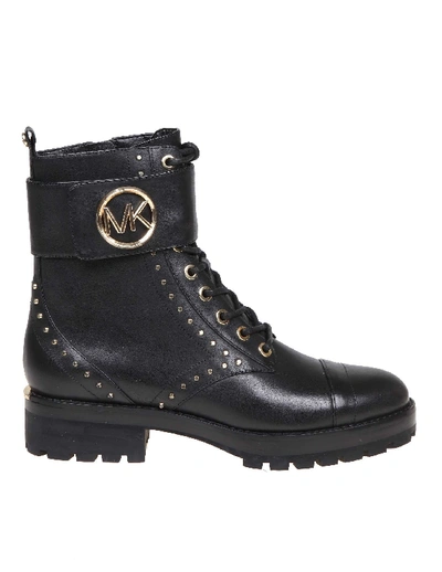 Shop Michael Kors Black Ankle Boots