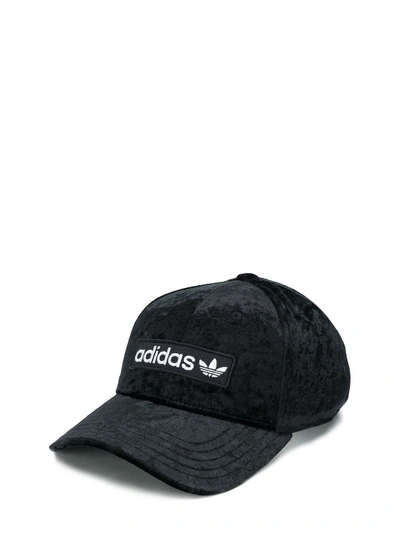 Shop Adidas Originals Black Polyester Hat