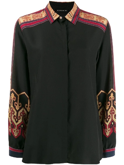 Shop Etro Black Shirt