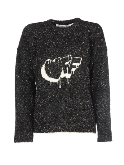 Shop Off-white Black Polyamide Sweater