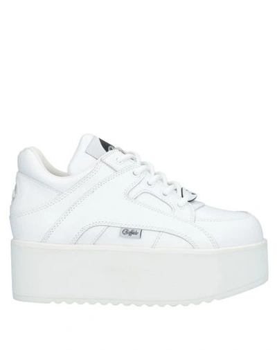 Shop Buffalo Sneakers In White