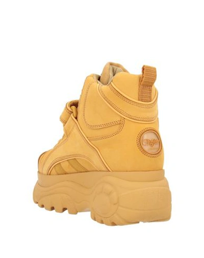 Shop Buffalo Sneakers In Ocher