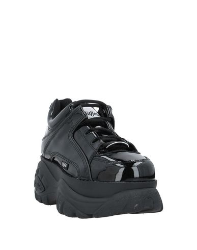 buffalo white 60 leather platform sneakers