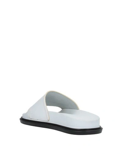 Shop Mm6 Maison Margiela Sandals In White