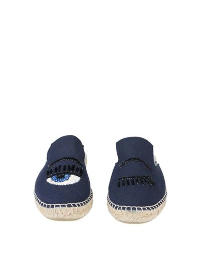 Shop Chiara Ferragni Mules & Clogs In Dark Blue