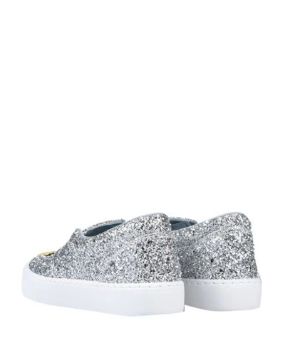 Shop Chiara Ferragni Sneakers In Silver