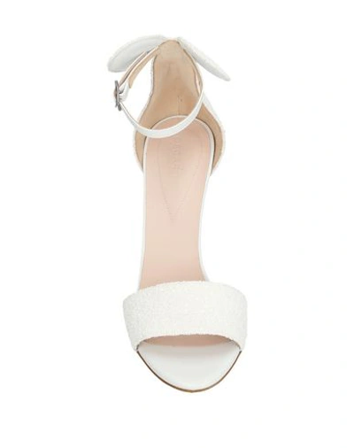 Shop Oscar Tiye Sandals In White