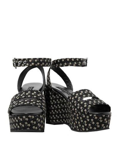 Shop Newbark Sandals In Black